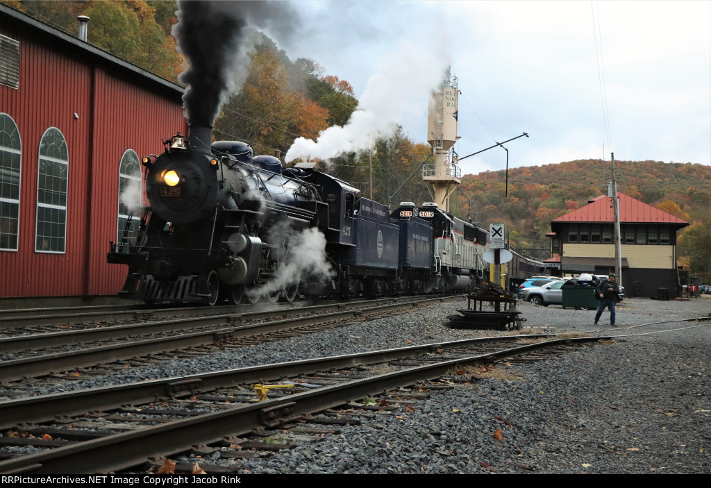 Pausing at the Station